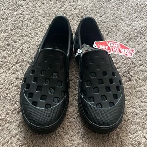 Vans Black Trek Slip-On Shoes